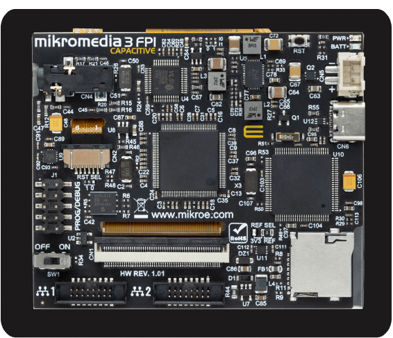 Smart Displays mikromedia mikromedia 3.5 Back bezel